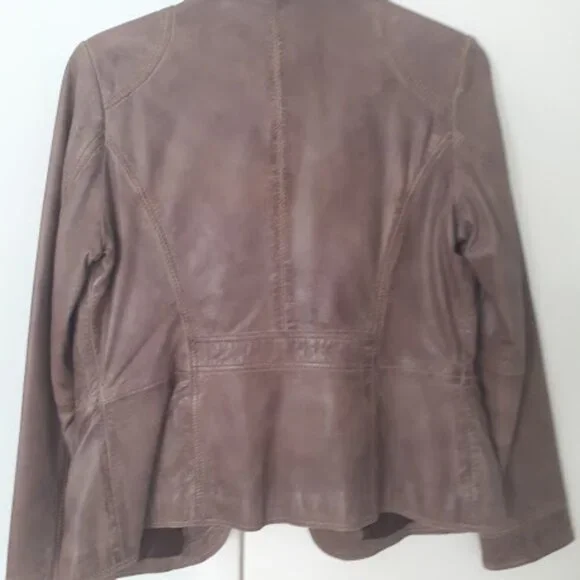 Genuine Leather Jacket - Picture 2 of 9